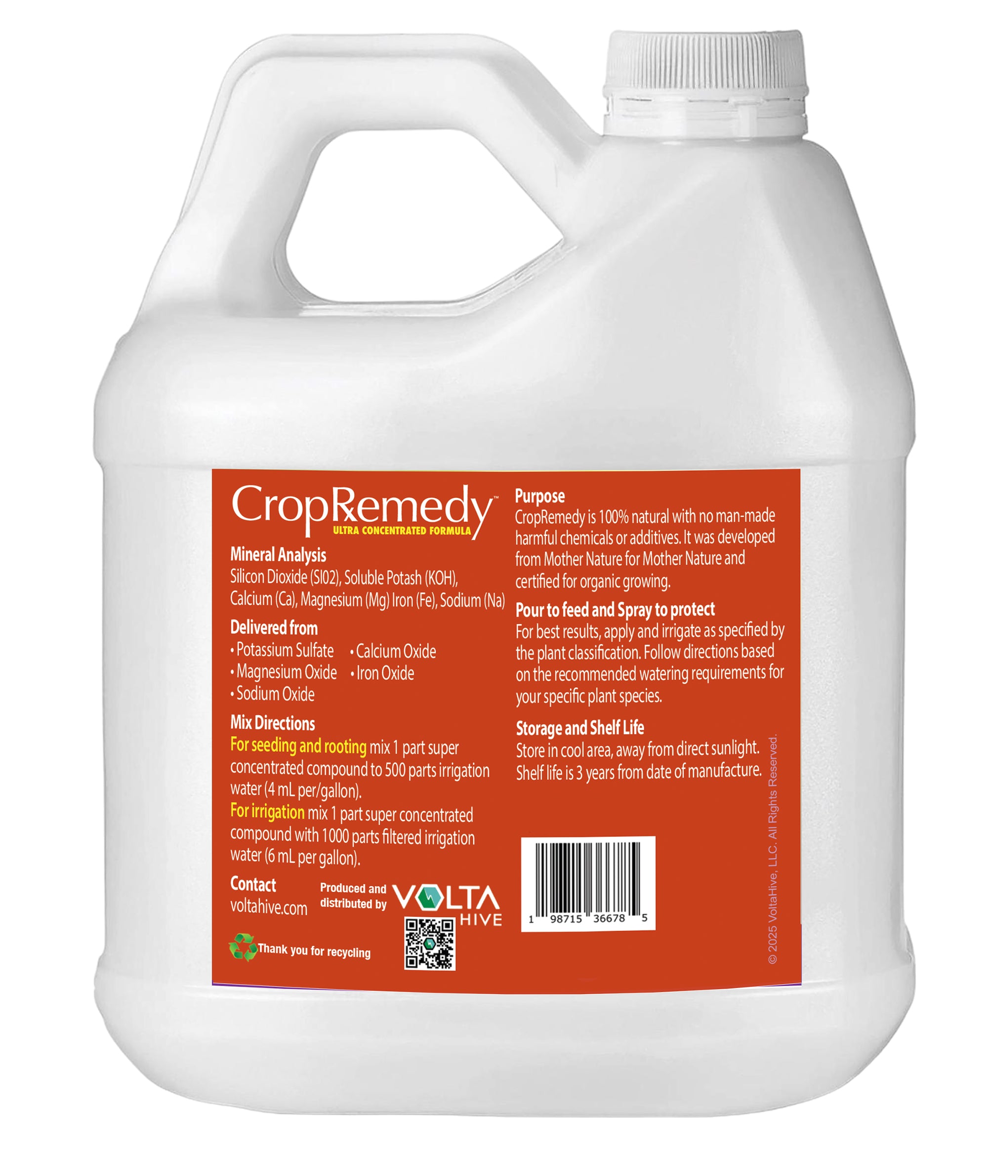 CropRemedy- 1 Pint Ultra Concentrate (Makes 60 gallons)