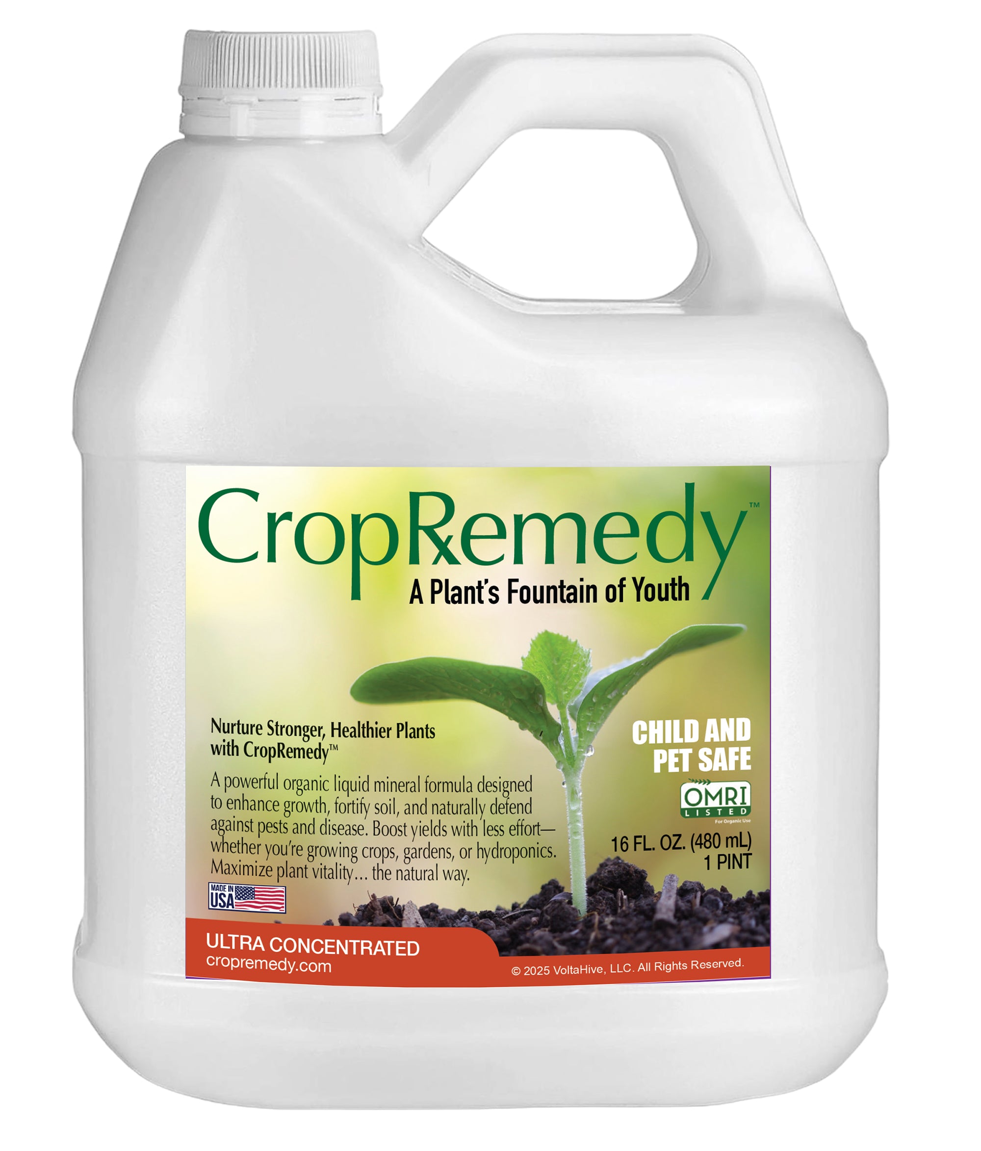 CropRemedy- 1 Pint Ultra Concentrate (Makes 60 gallons)