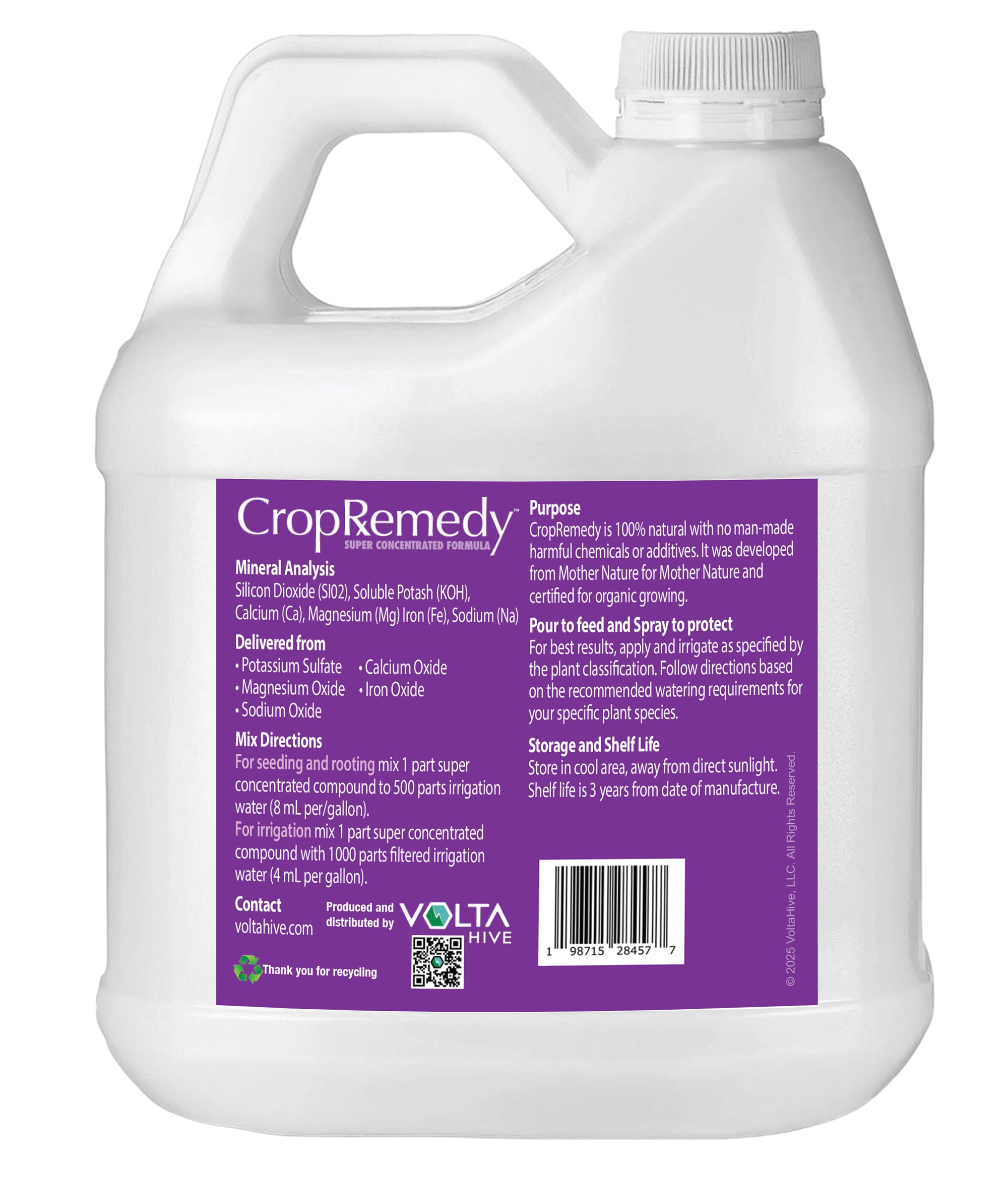 CropRemedy  - 1 Pint Super Concentrate (Makes 120 Gallons)