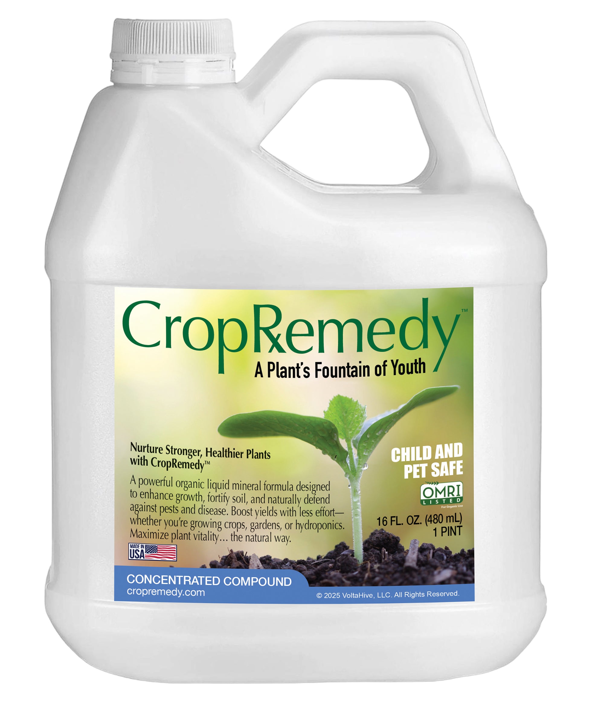 CropRemedy- 1 Pint Concentrate (Makes 4 Gallons)