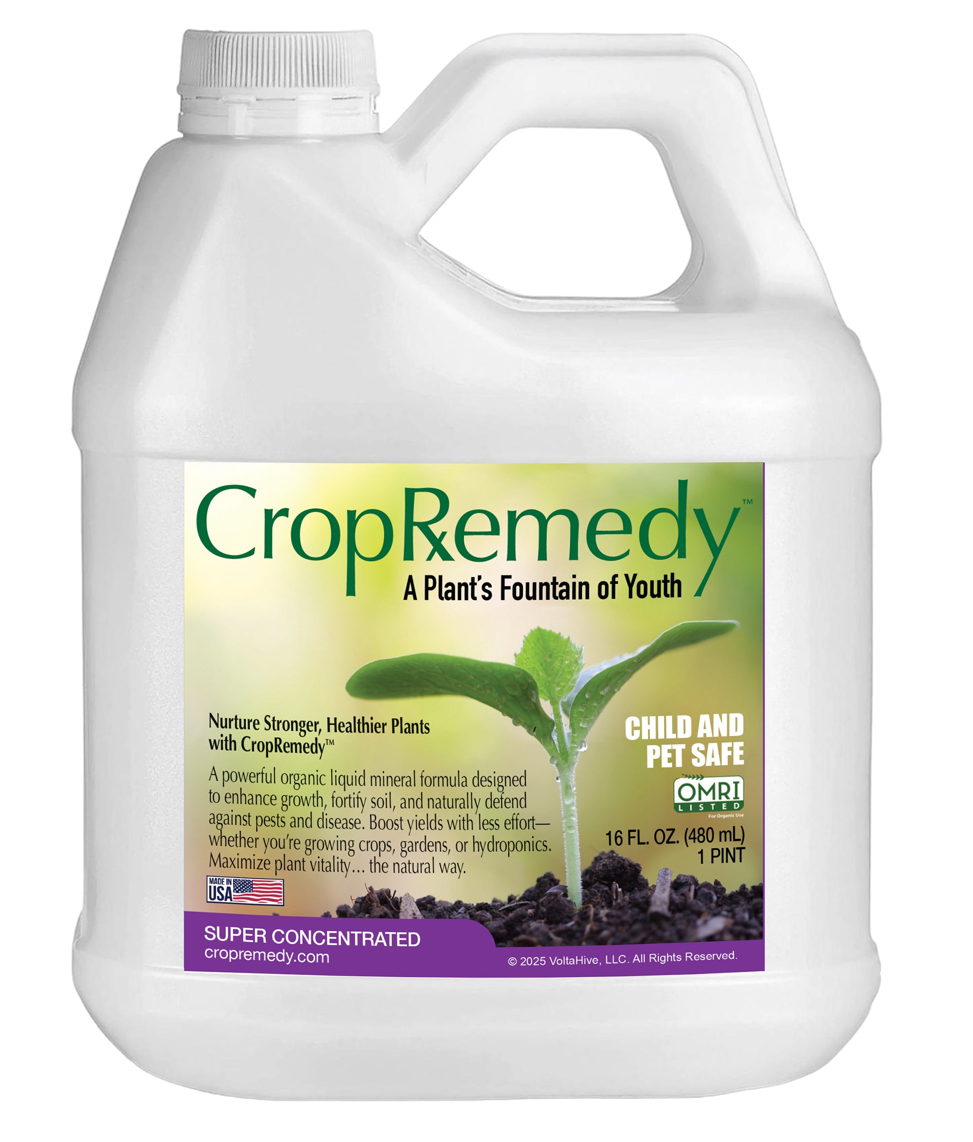 CropRemedy  - 1 Pint Super Concentrate (Makes 120 Gallons)