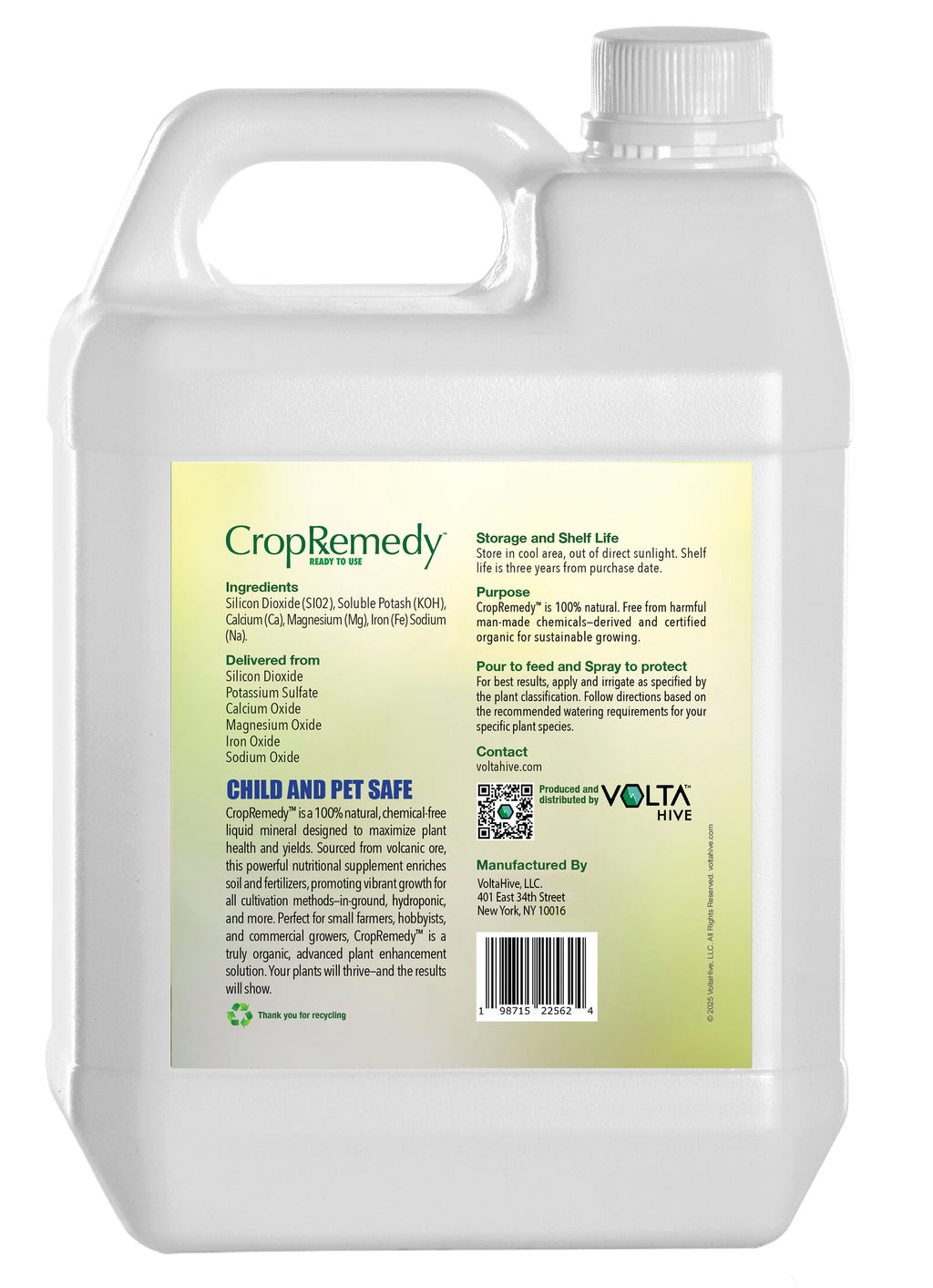 CropRemedy  - 1 Gallon Jug (Ready to Use)