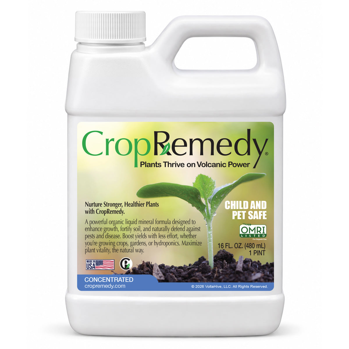 CropRemedy- 1 Pint Concentrate (Makes 4 Gallons)