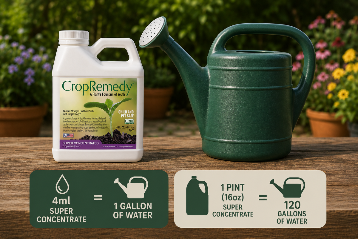 CropRemedy  - 1 Pint Super Concentrate (Makes 120 Gallons)